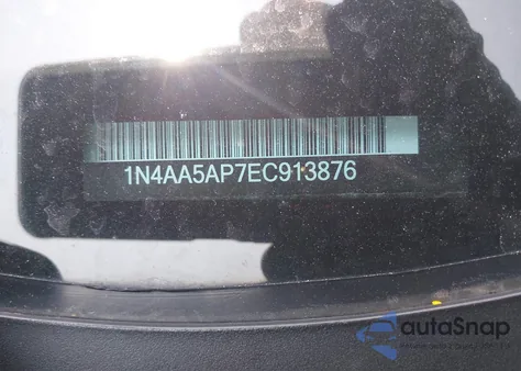 2014 Nissan Maxima 3.5 Sv из США, поврежденный, VIN 1N4AA5AP7EC913876